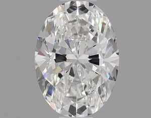 0.51ct OVAL F VVS1 Natural diamond