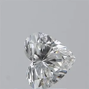 0.55ct HEART F IF Natural diamond