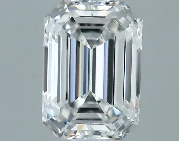 0.4ct EMERALD F VS1 Natural diamond
