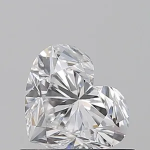 0.6ct HEART D VVS2 Natural diamond
