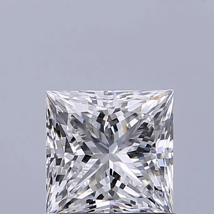 0.71ct PRINCESS E VVS2 Natural diamond
