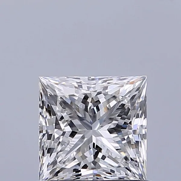 0.71ct PRINCESS E VVS2 Natural diamond