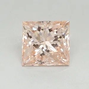 1.03ct PRINCESS Fancy Intense Pink VS2 Coloured Lab diamond
