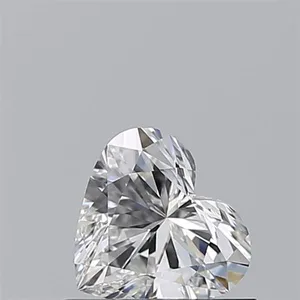 0.59ct HEART F IF Natural diamond