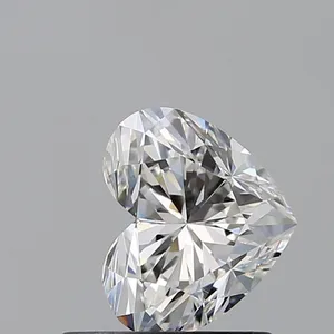 0.71ct HEART G VVS1 Natural diamond