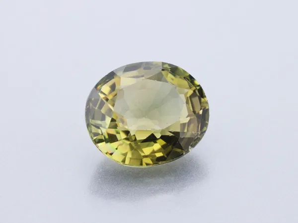 1.14ct Green Tourmaline, Oval cut gemstone