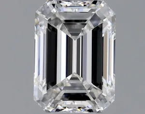 0.31ct EMERALD F VVS1 Natural diamond