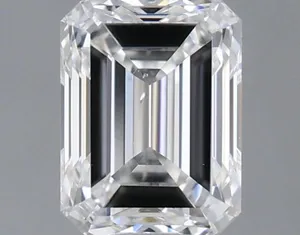 0.39ct EMERALD E VS2 Natural diamond