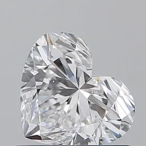0.79ct HEART D VS2 Natural diamond