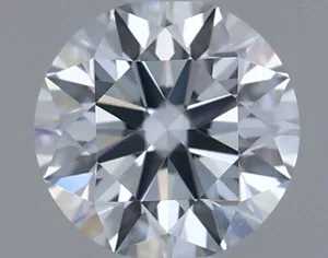 0.4ct ROUND Fancy Light Blue VVS2 Coloured Lab diamond