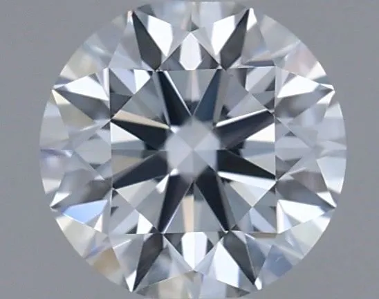 0.4ct ROUND Fancy Light Blue VVS2 Coloured Lab diamond