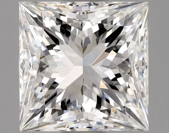 0.90ct PRINCESS F VVS2 Natural diamond