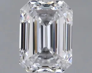 0.5ct EMERALD D VVS2 Natural diamond
