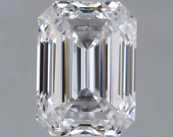 0.5ct EMERALD D VVS2 Natural diamond