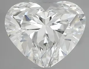 0.73ct HEART G VVS2 Natural diamond