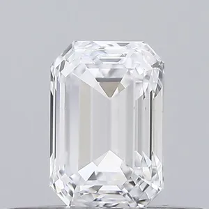 0.3ct EMERALD D VVS2 Natural diamond