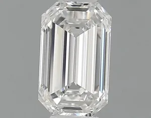 0.51ct EMERALD E VVS2 Lab diamond