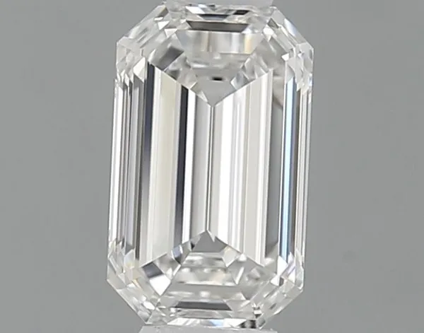 0.51ct EMERALD E VVS2 Lab diamond