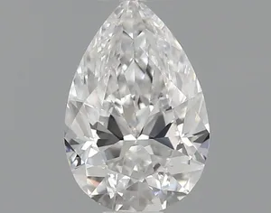 0.5ct PEAR D VVS2 Natural diamond