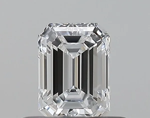 0.41ct EMERALD D VVS1 Natural diamond