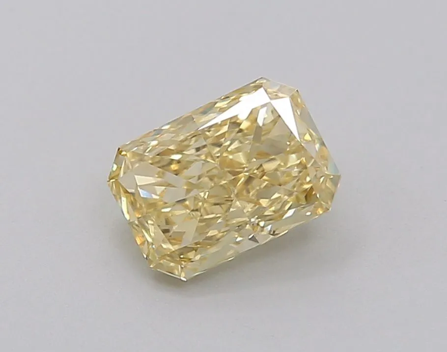 1.01ct RADIANT Fancy Intense Yellow VS1 Coloured Lab diamond