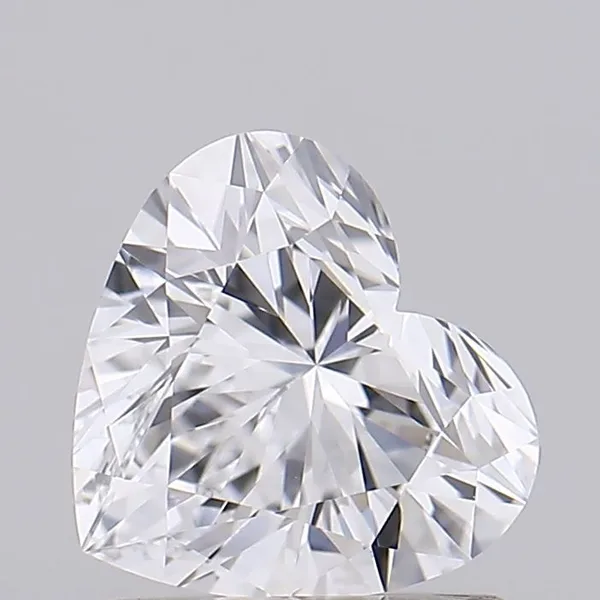 0.85ct HEART D IF Lab diamond