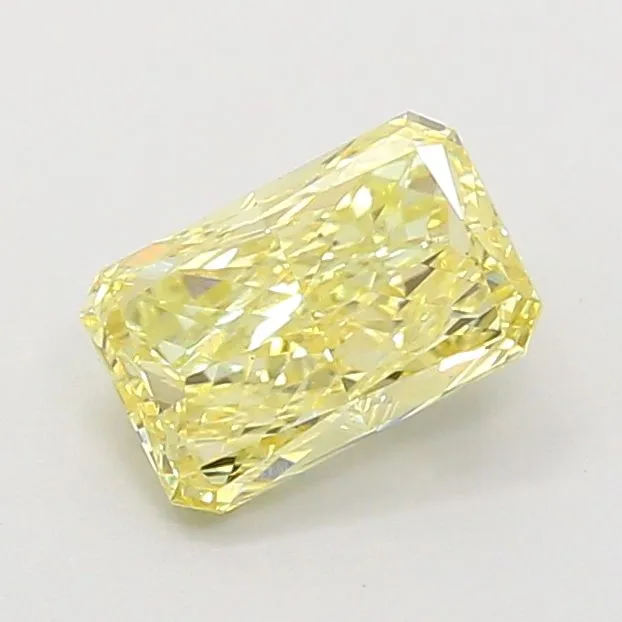 1.03ct RADIANT Fancy Yellow VS1 Coloured Lab diamond