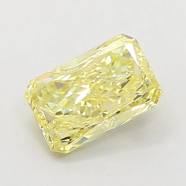 1.03ct RADIANT Fancy Yellow VS1 Coloured Lab diamond