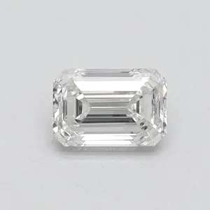 0.42ct EMERALD F VS1 Lab diamond