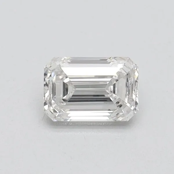 0.42ct EMERALD F VS1 Lab diamond