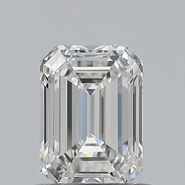 0.70ct EMERALD F VS1 Natural diamond
