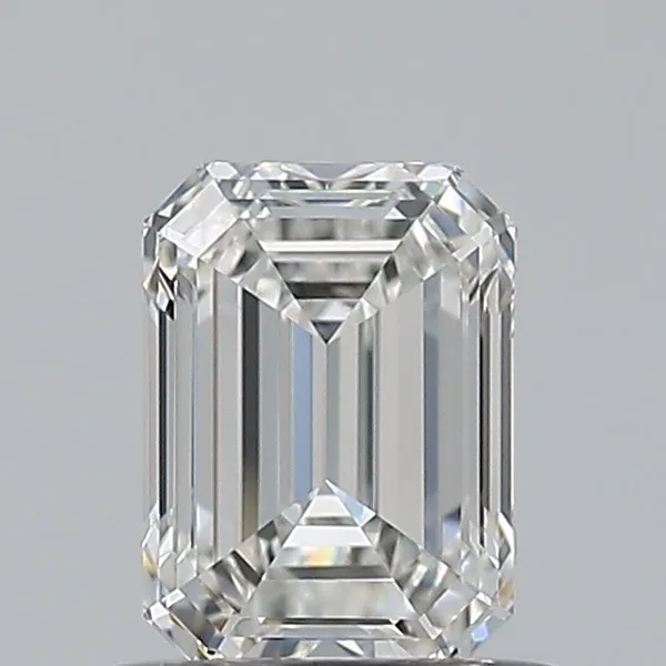 0.7ct EMERALD F VS1 Natural diamond
