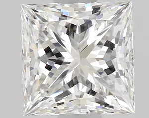 0.72ct PRINCESS G IF Natural diamond