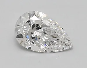 0.84ct PEAR D VVS2 Lab diamond