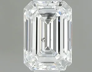 0.34ct EMERALD E SI2 Natural diamond