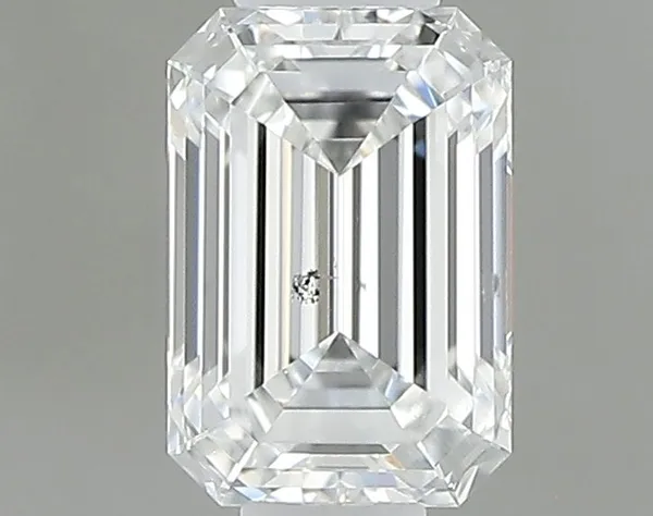 0.34ct EMERALD E SI2 Natural diamond