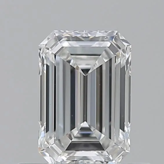 0.61ct EMERALD F VVS2 Natural diamond