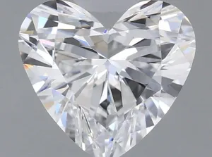 0.98ct HEART D VVS2 Lab diamond