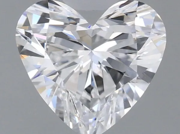 0.98ct HEART D VVS2 Lab diamond