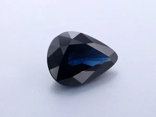 1.55ct Blue Sapphire, Pear Shape cut gemstone