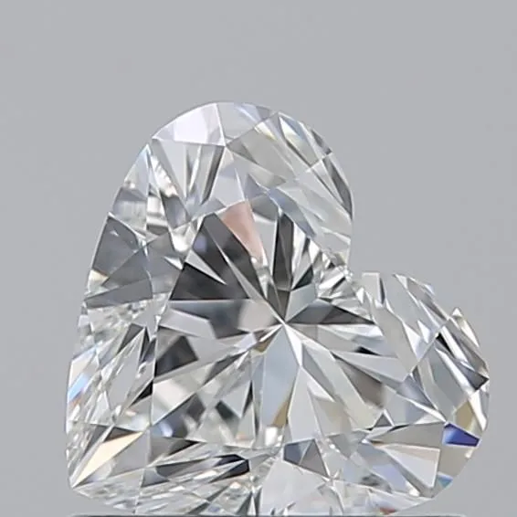 0.84ct HEART H VS1 Natural diamond