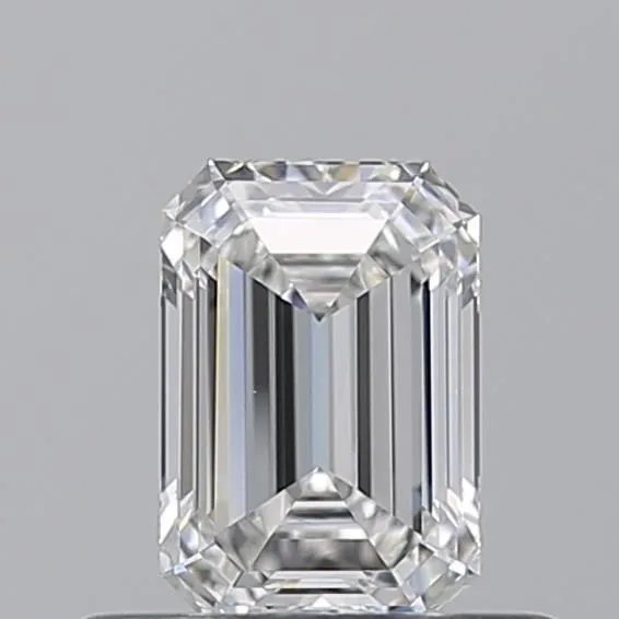 0.51ct EMERALD F VS1 Natural diamond