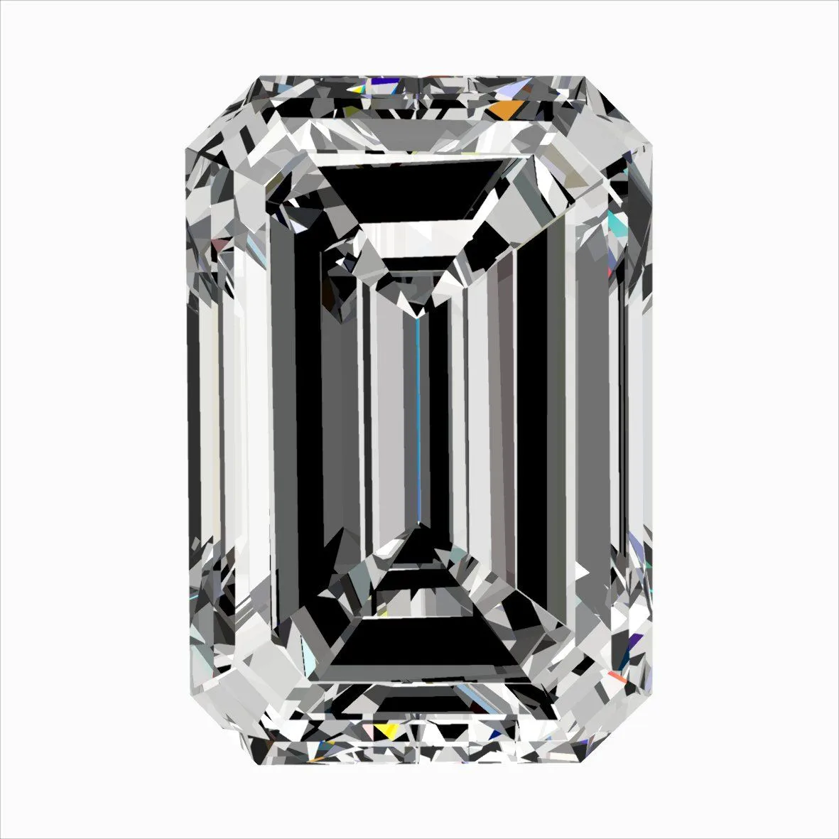 0.30ct EMERALD H VS1 Natural diamond