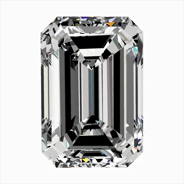 0.3ct EMERALD H VS1 Natural diamond