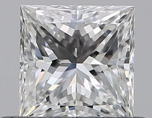 0.42ct PRINCESS E VVS1 Natural diamond