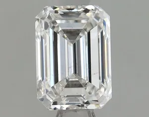 0.71ct EMERALD F VS2 Lab diamond