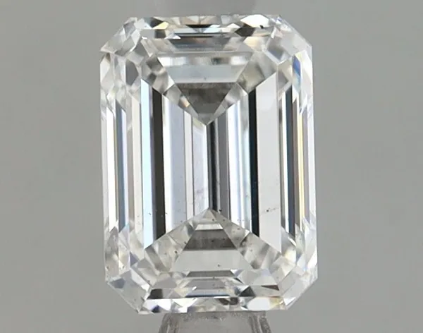 0.71ct EMERALD F VS2 Lab diamond