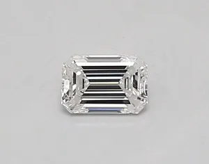 0.34ct EMERALD D VVS1 Lab diamond