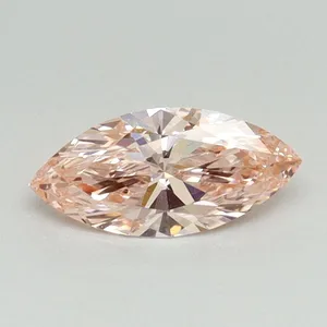 0.51ct MARQUISE Fancy Intense Pink VS1 Coloured Lab diamond