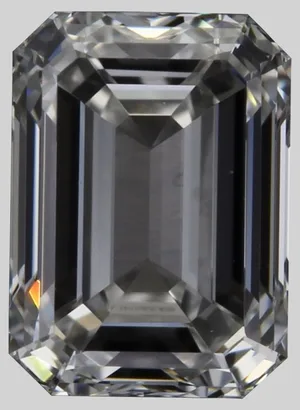 0.5ct EMERALD F FL Natural diamond